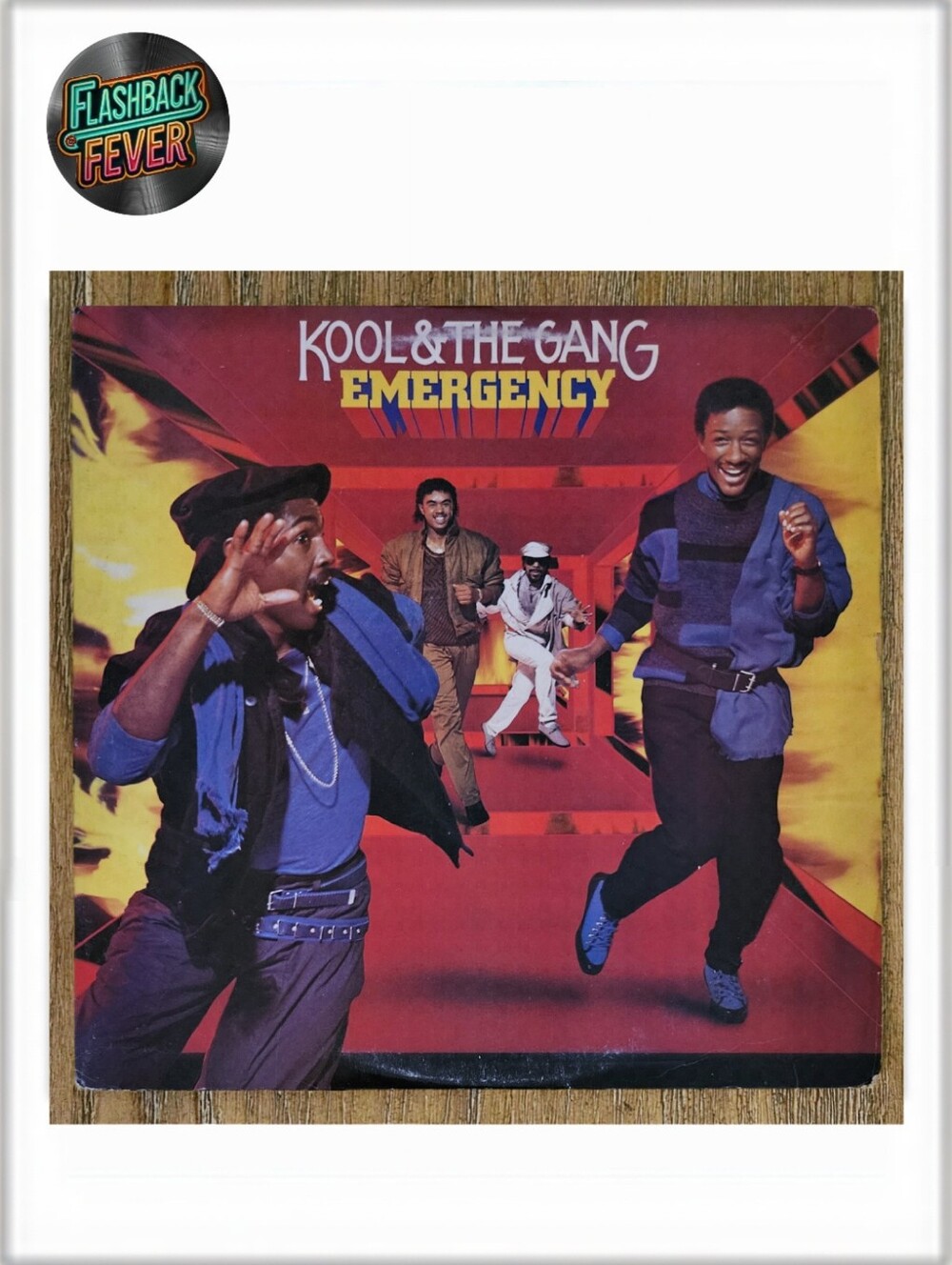 4/$30-KOOL AND THE GANG•Emergency•1984 US (#822 943-1 M-1) 53-Hauppauge Pressing